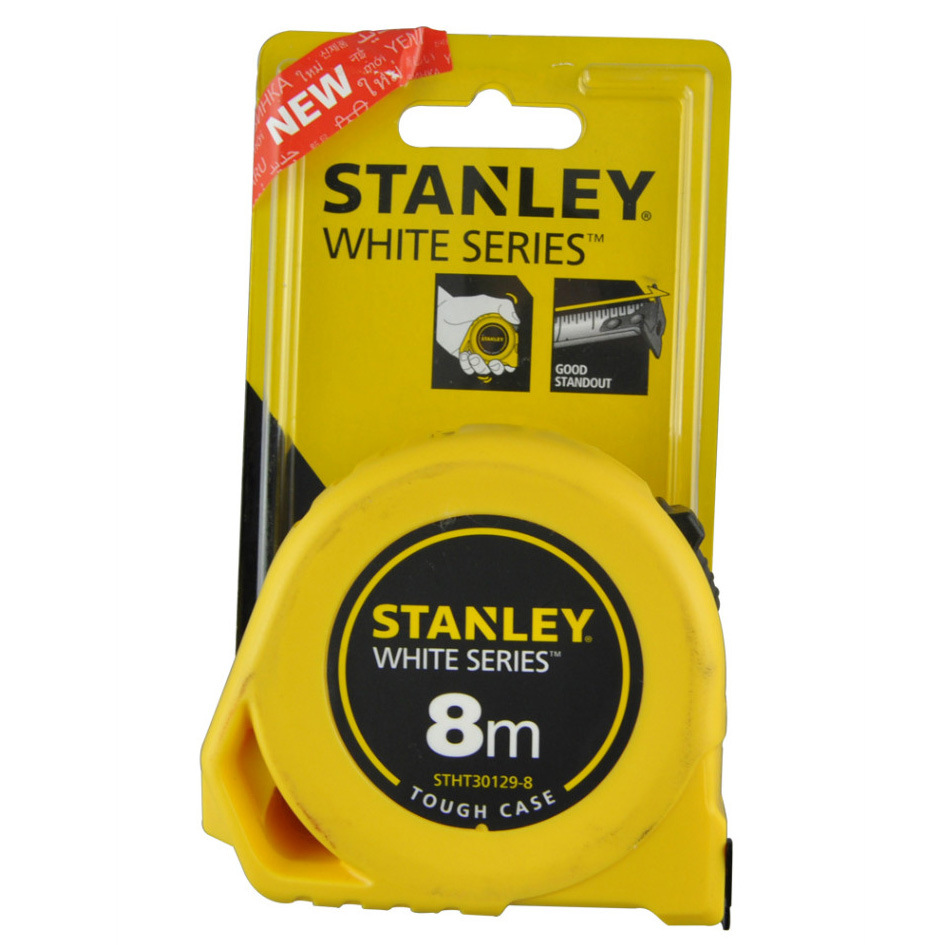 史丹利8米公制大尺钩钢卷尺木工米尺家用卷尺STHT30129-8-23