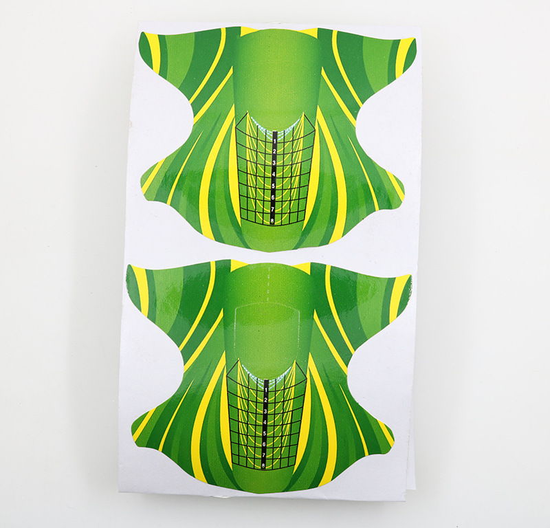 100/500 unidades de uñas mariposa extensión de uñas fototerapia titular de papel tienda de uñas para herramientas de Manicura nueva llegada