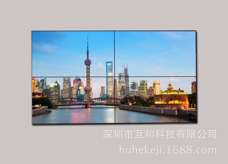 上海液晶拼接屏49寸LG屏3.5mm视频会议系统显示墙LCD屏窄边框