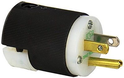 Hubbell HBL8215C Plug, Hospital Grade, 15 amp, 125V, 5-15P