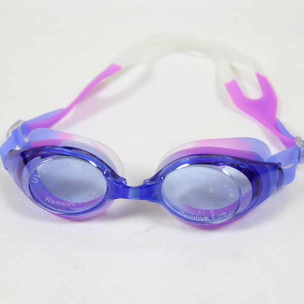 waterproof universal adjustable multicoloured swimming goggles…