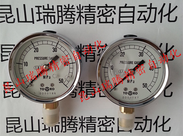 TOKO东洋计器压力计NSPA-G1/4-60x50MPa