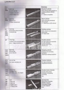 无杆气缸 瑞士快能达LANAMATIC无杆气缸 25-1000