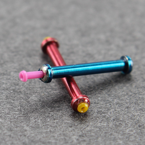 Aohu Colored Double Core Lead Leather Seat Heart Too Soft Metal Lead Leather Seat Line Set Accessories Fishing Supplies Wholesale New Products