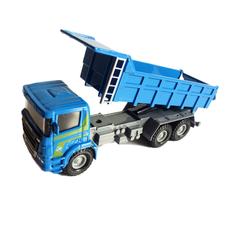 Синий грузовик, масштаб 1:60