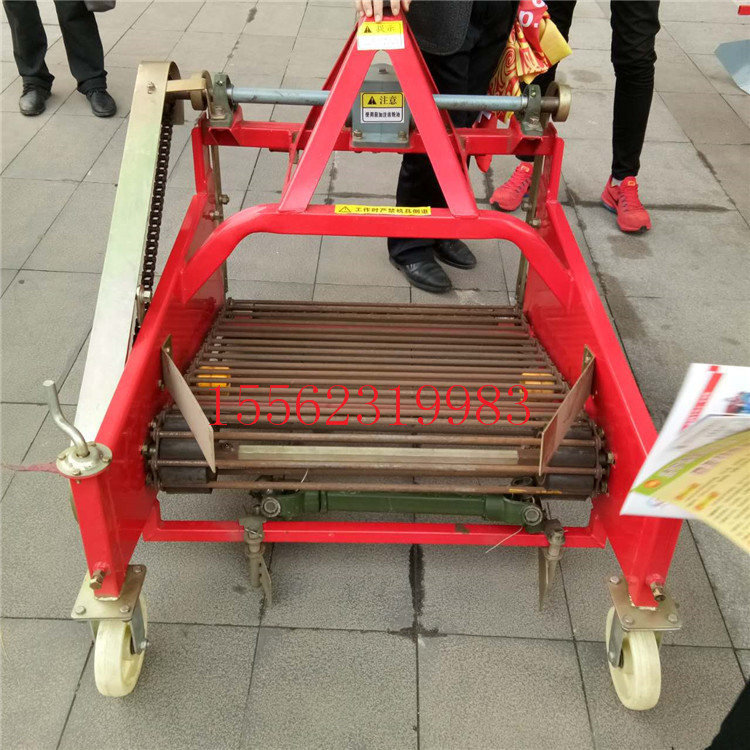 零破碎效率快多功能薯类收获机 地瓜地豆子挖掘机