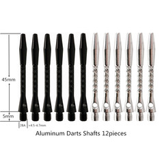 GOODARTS Knight dart shaft set 12 pieces Amazon wall cracked mesh aluminum pole darts shaft