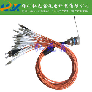 J599MT/26KB12b1N-12FC Fiber Optic Cable Assembly J599MT12 Core Plug to Fc CoNNector SiNgle Core