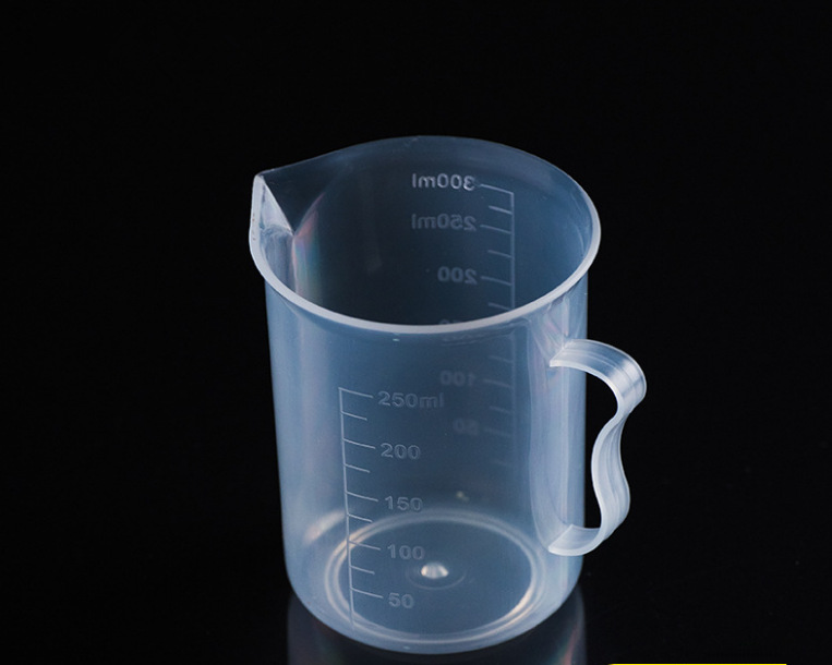 250ml量杯 塑料量筒 diy香薰蜡片制作工具 塑料量杯加厚款测量壶