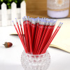 Gel pen, black red blue bullet, wholesale, 0.5mm