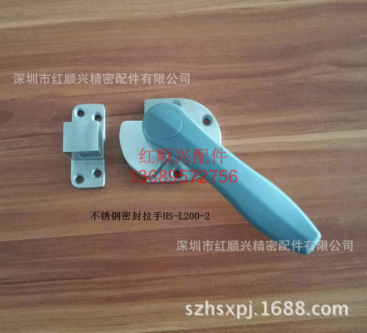 热卖烤箱配件不锈钢304可调防爆雀锁HS-160-2烘箱拉手门锁试验箱