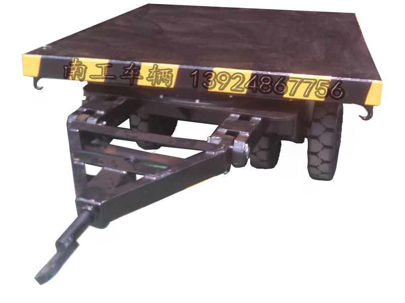 重型钢平板车 重型钢平板牵引拖车