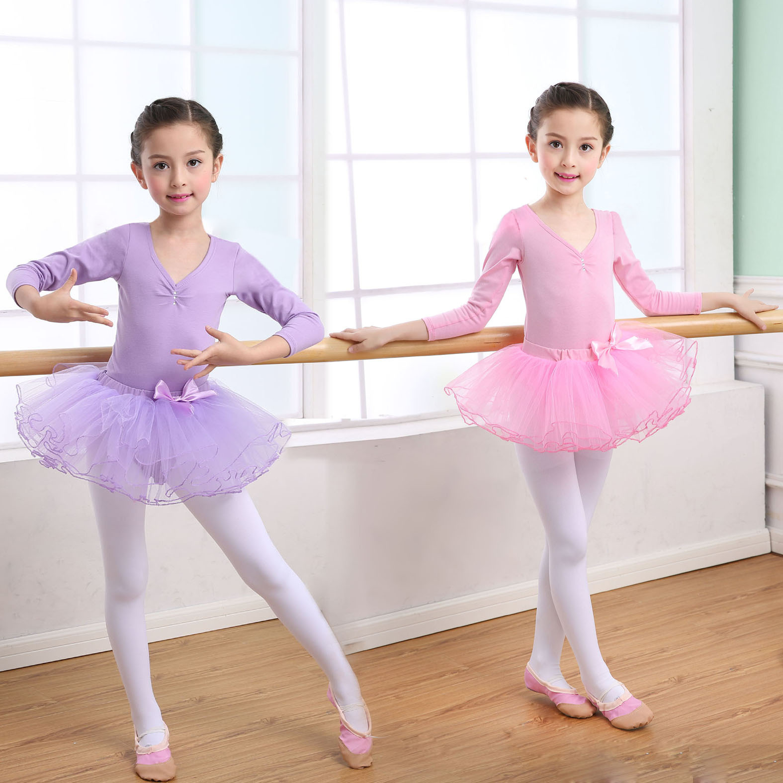 蹈服练功服女童短袖夏季芭蕾舞服装0302224_芭尔乐舞蹈用品有限公司