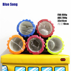 Blue Song Yoga Column EVA Yoga Column Foam Shaft Yoga Roller Muscle Massage Stick Hollow Yoga Column