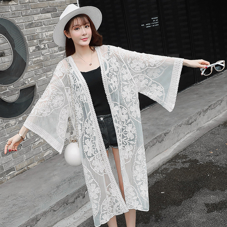2017春夏新款女装韩版防晒衣宽松显瘦薄外套