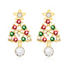 Fashionable accessory, earrings, European style, wholesale