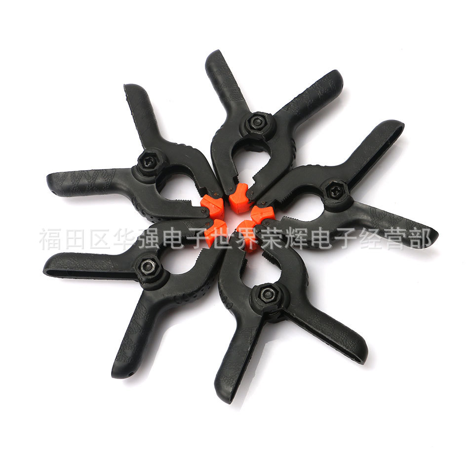 手机外壳翘屏 开胶粘贴固定夹子 液晶触摸屏幕粘贴夹 2寸塑料