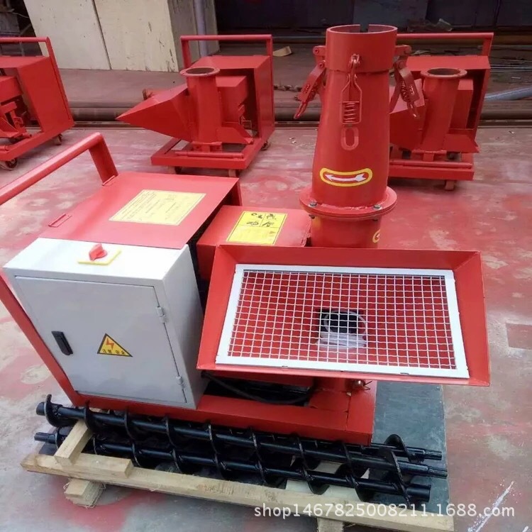 立式小型细石上料机 新型二次构造泵浇筑机 工地专用螺旋上料机