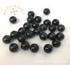 Black epoxy resin from pearl odorless handmade, 8mm