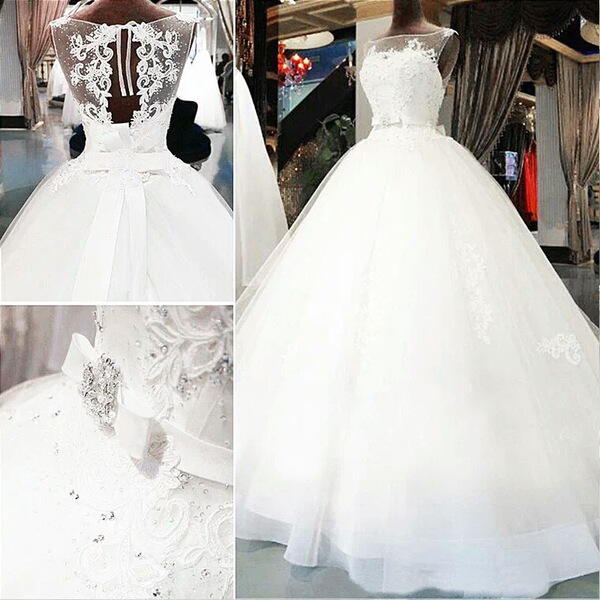 lace wedding dress for bride