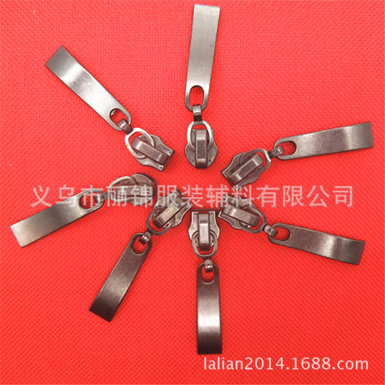 厂家直销5#波浪拉链头金属材质 服饰箱包鞋靴拉链头现货大量批发|ru