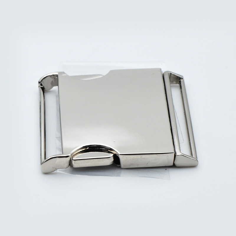 Aleación de zinc hebilla metálica hebilla de hardware decorativo abrigo abajo chaqueta hebilla de cinturón mochila al por mayor