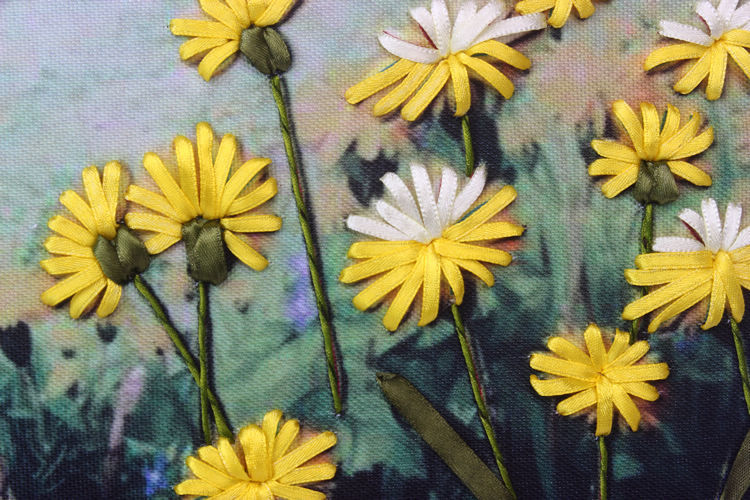 Oujin nianhua cinta bordado fábrica impresión en color directo colgando pintura mariposa zapatos de hadas sala de estar entrada pintura decorativa