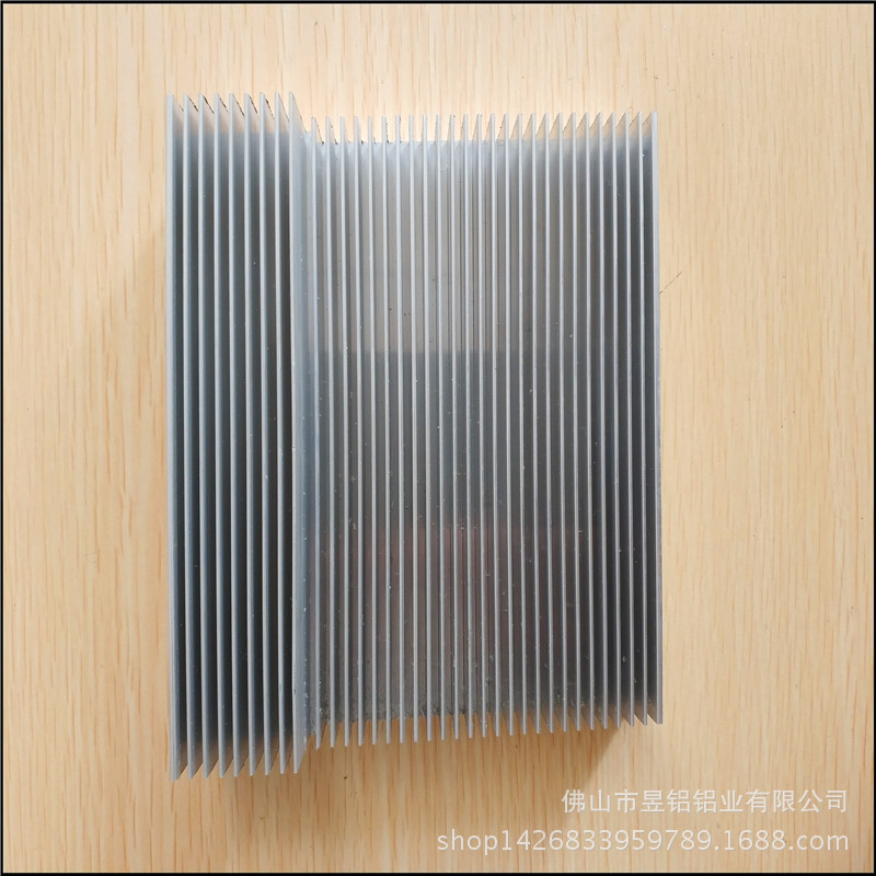 定制散热铝合金异形散热器铝合金型材梳子散热铝镁合金