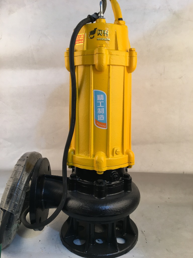 污水污物潜水电泵工厂直销80WQ43-13-3无堵塞排污泵380V