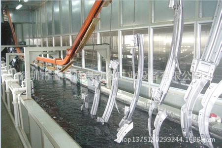 深圳自动电镀过水线,电镀清洗线　超声波清洗线