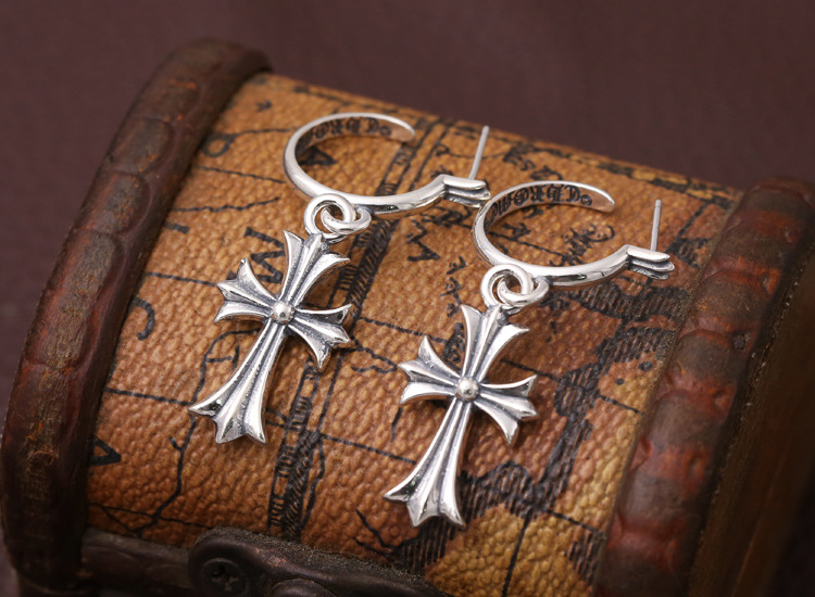 Vintage Thai Silver Earrings