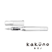 日本PILOT百乐FKA-1SR人气KAKUNO笑脸钢笔新款透明示范 彩墨钢笔
