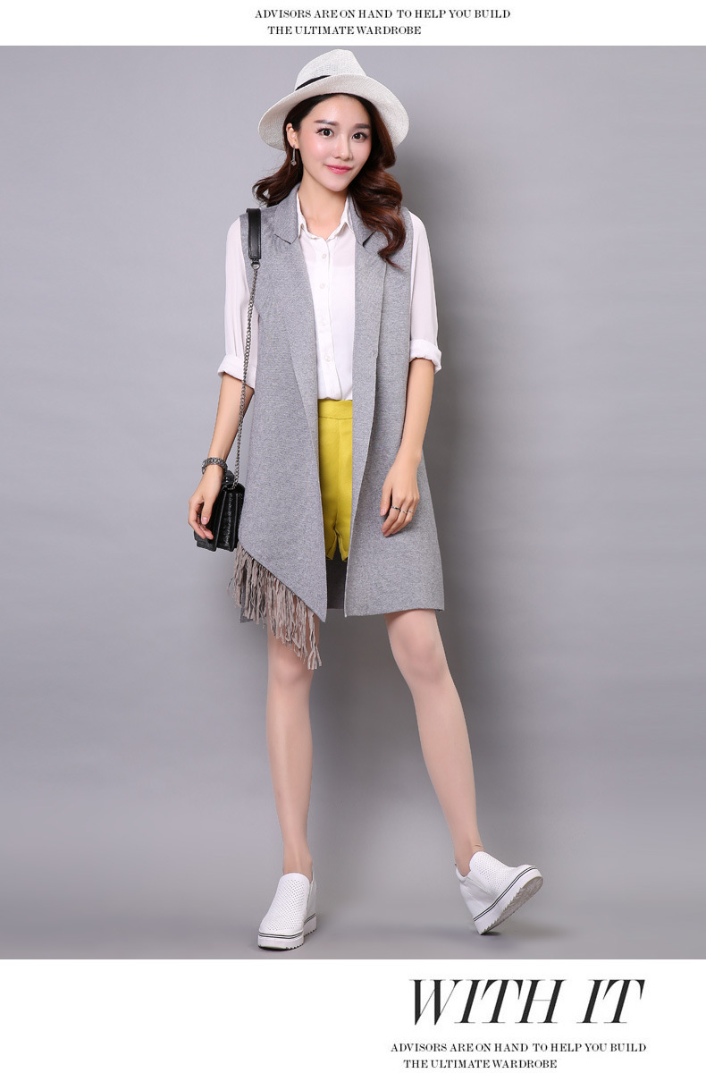 Gilet femme HIRONDELLE CHRYSALIDE en Tricot - Ref 3318273 Image 23