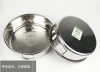 Stainless steel dining plate jelly plate with ear dim sum