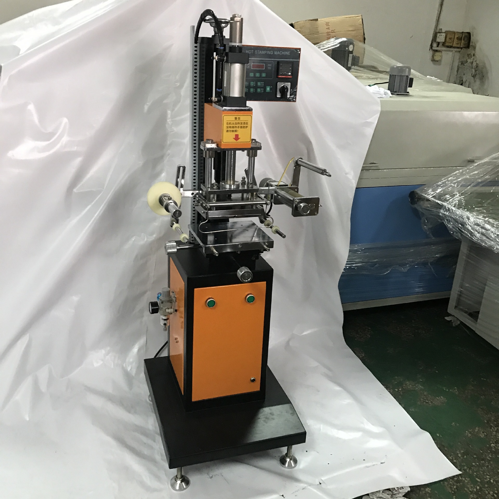 平园两用气动烫印机,弧度烫印机,曲面烫金机, 纸盒烫金机,