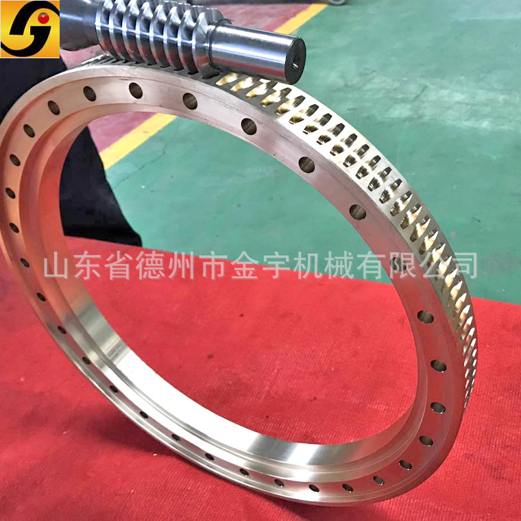 推荐无间隙插齿机专用蜗轮蜗杆副 低背隙 高扭矩