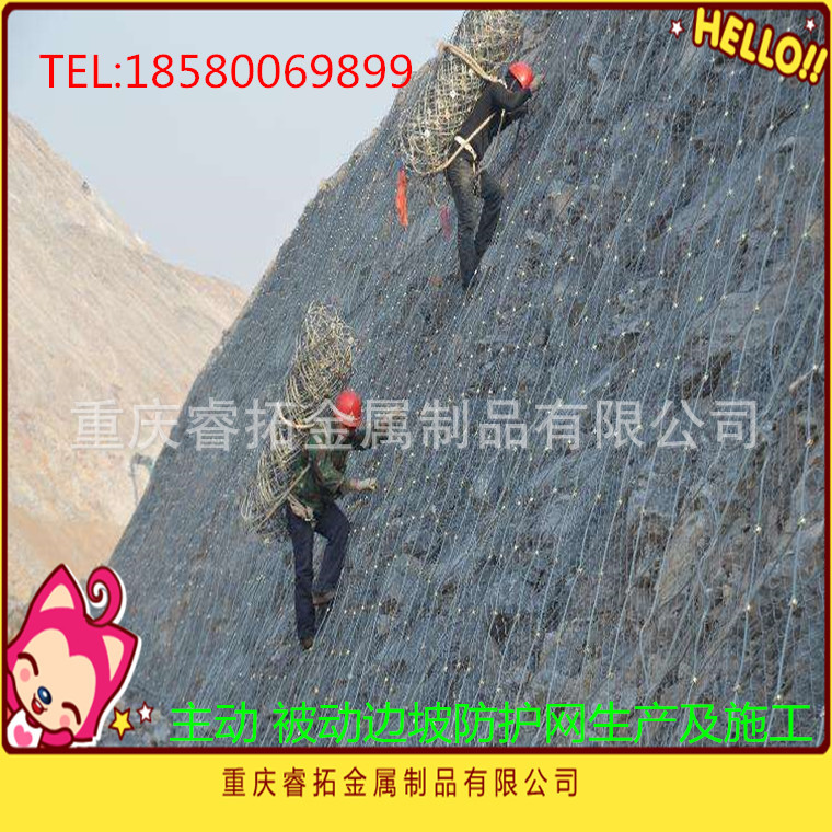 主动边坡防护网被动边坡防护网sns防护网贵州重庆筛网护栏网
