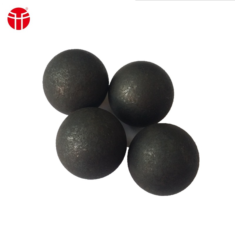 研磨铁矿石用B2 锻造热轧钢球100mm