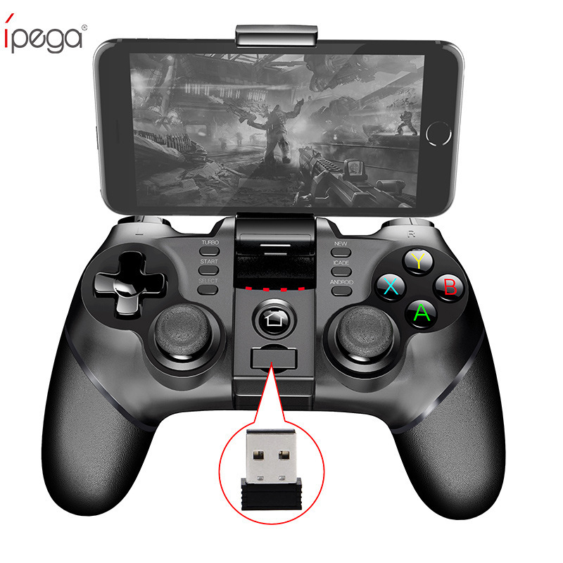Ipega 9076 Batman Bluetooth wireless handle 2.4g wireless Bluetooth receiver support ps3 game console