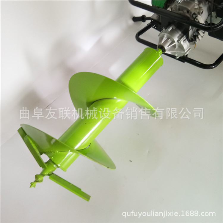 手提式多功能挖坑机 汽油动力小型打桩机 手推便携式挖坑机01