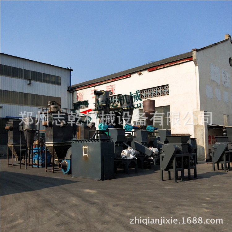 新型锂电池分离设备 锂电池正负极片铜铝分离 锂电池回收处理设备