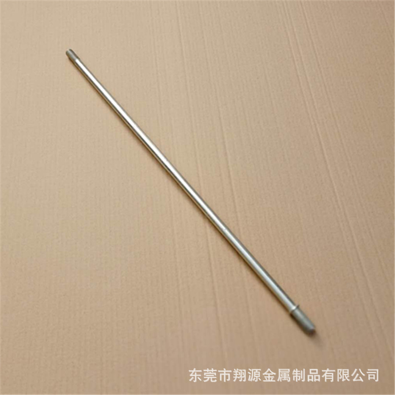 铁管深加工切管缩头打头滚牙电镀白锌家具卫浴焊管东莞五金加工