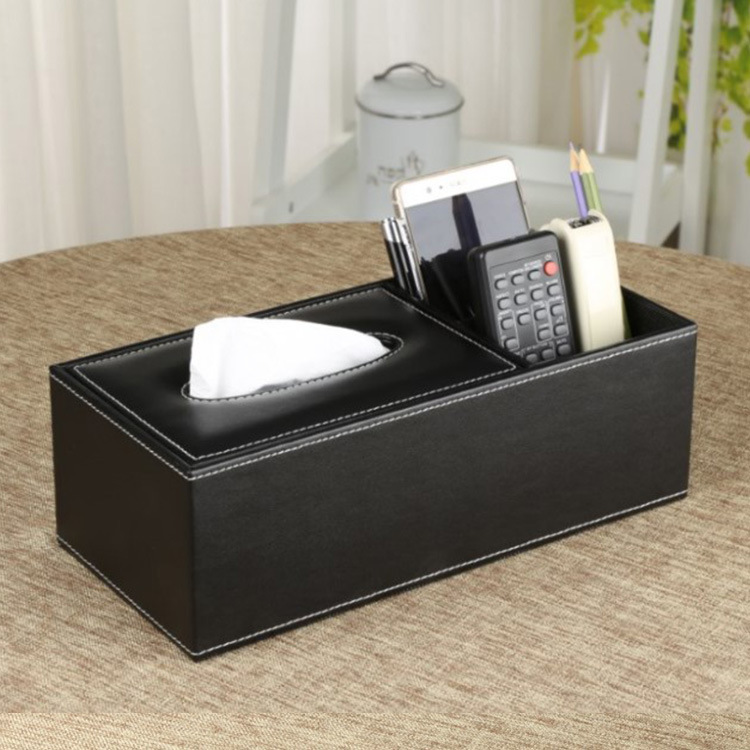 皮革紙巾盒定制酒店餐廳抽紙盒車載收納抽紙紙盒創意紙收納盒批發