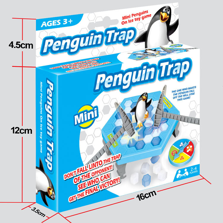 Cross-border Small Penguin Icebreaker Desktop Disassembly Toy Hamster Disassembly Tool Table Mini DIY Toy