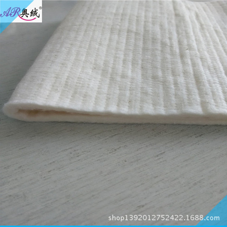 棉被填充用全棉针刺棉 纯棉花针扎棉 全棉填充夹棉厂家