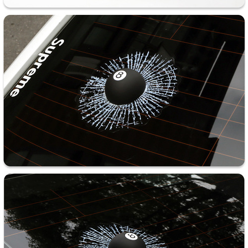 Poke ball car stickers windshield car stickers decoration modified Pokémon pocket monster exterior car stickers