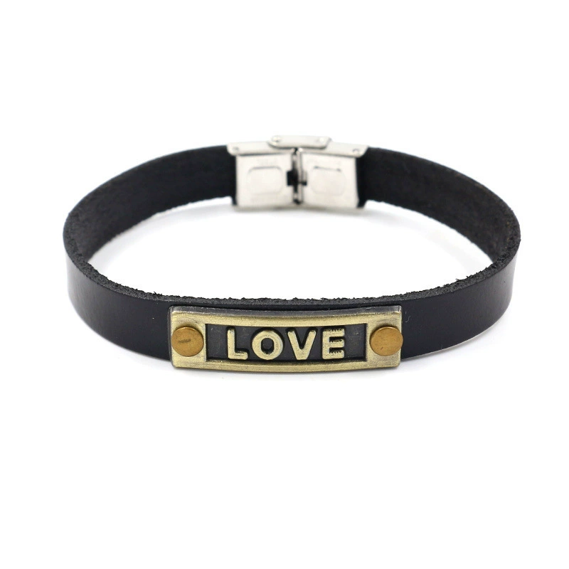 Мод bracelet с буквами, аксессуар из нержавеющей стали, ebay, Amazon, простой и элегантный дизайн