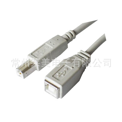 USB连接线B公转B公 数据线 线束 2.0版  厂家直销