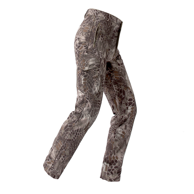 waterproof velvet keep warm travel trousers