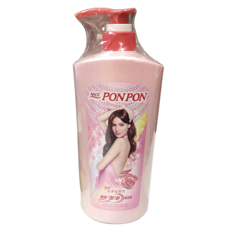 澎澎香沐乳亮泽滋润型 850ml-正面